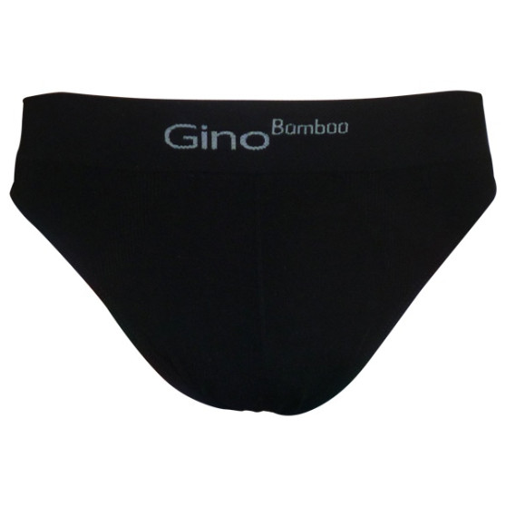 Naadloze herenslip Gino bamboe zwart (51003)