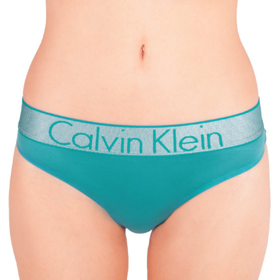 Dames String Calvin Klein groen (QF4054E-1MZ)