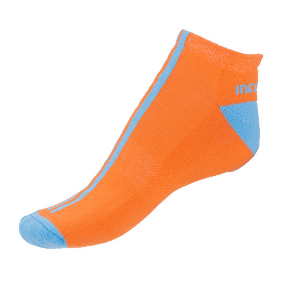 Sokken Infantia Softline oranje met blauwe lijn
