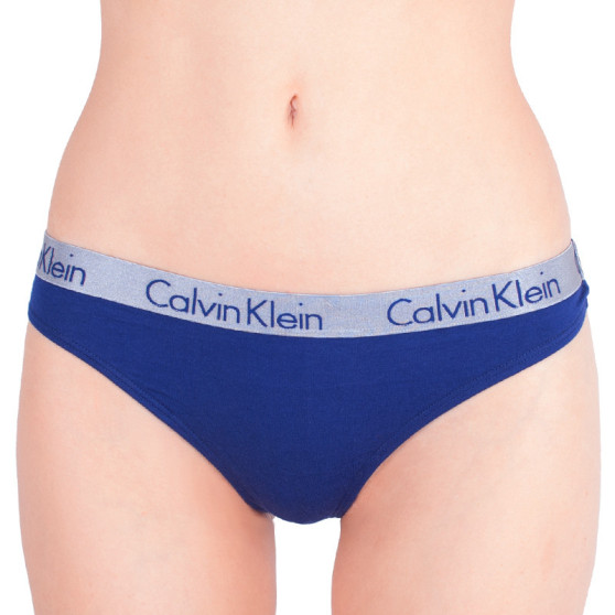 Dames String Calvin Klein blauw (QD3539E-SX1)