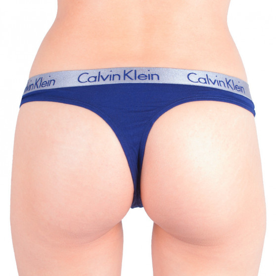 Dames String Calvin Klein blauw (QD3539E-SX1)