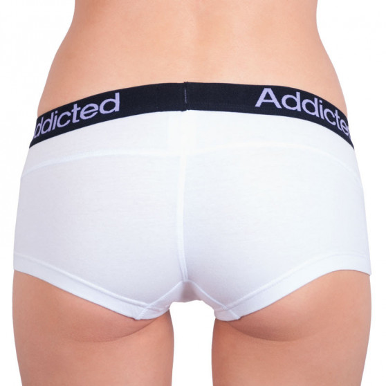 2PACK Dames slip  wit blauw wit paars Addicted