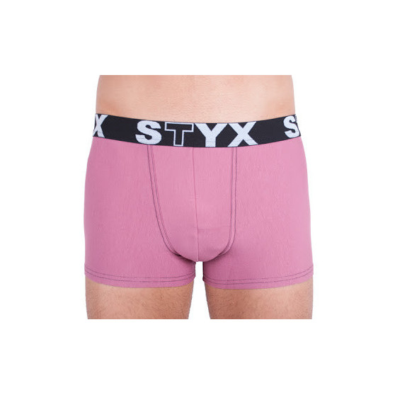 Herenboxershort Styx sport elastische band roze (G9)