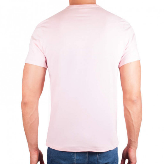 Heren-T-shirt Calvin Klein roze (NM1129E-EVK)