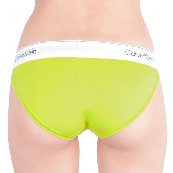 Dames slip Calvin Klein groen (F3787E-PO9)