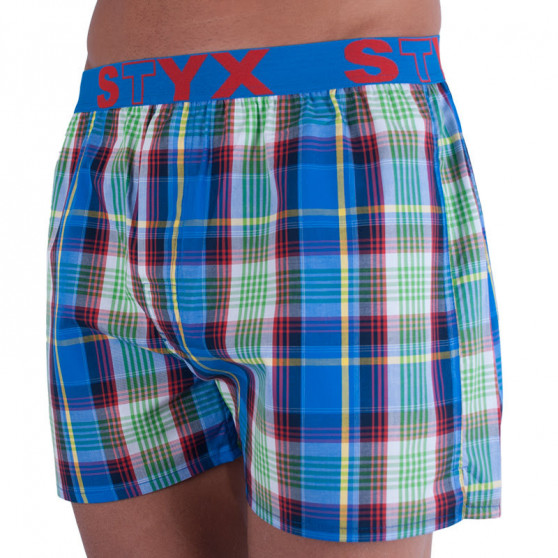 Herenboxershort Styx sport elastisch meerkleurig (B715)