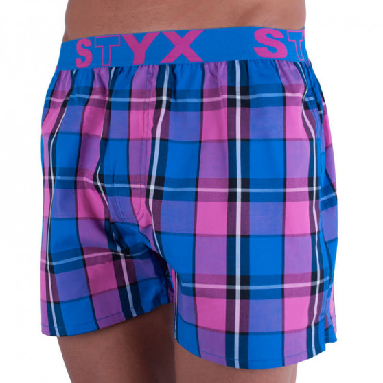 Herenboxershort Styx sport elastisch meerkleurig (B720)