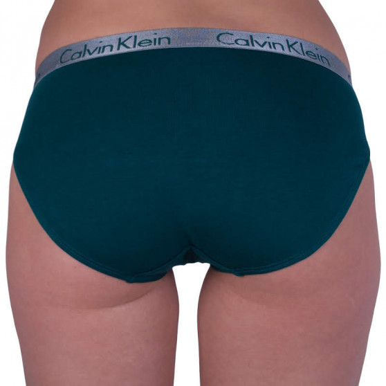 Dames slip Calvin Klein groen (QD3540E-DKC)