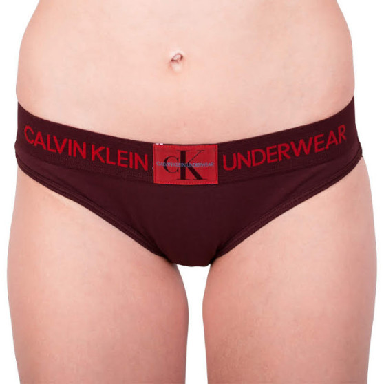 Dames string Calvin Klein rood (QF4920E-XP2)