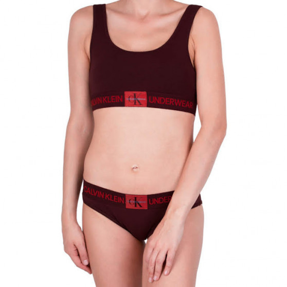 Dames slip Calvin Klein rood (QF4921E-XP2)