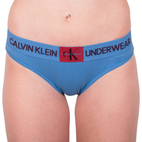 Dames slip Calvin Klein blauw (QF4921E-PWB)