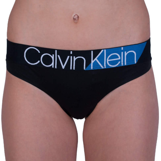 Dames string Calvin Klein zwart (QF4937E-001)