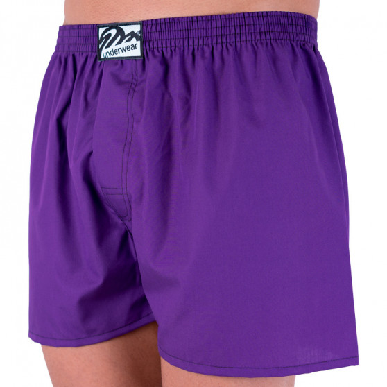 Herenboxershort Styx classic rubber paars (A666)