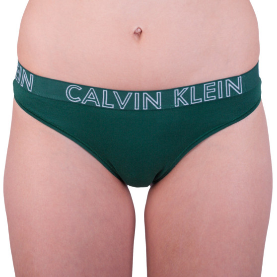 Dames String Calvin Klein groen (QD3636E-YG5)