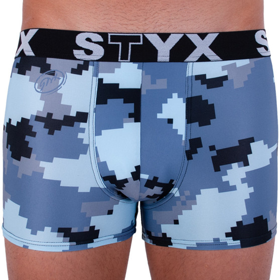 Heren boxershorts Styx kunst sport rubber camouflage digitaal (G657)