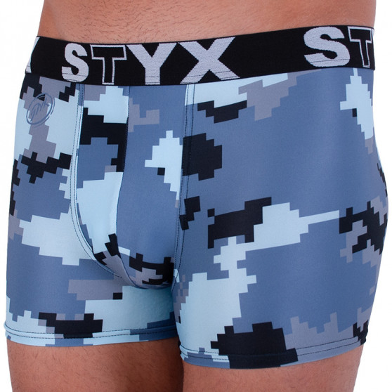 Heren boxershorts Styx kunst sport rubber camouflage digitaal (G657)