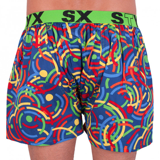 Herenboxershort Styx kunst sport rubber gekleurd (B659)
