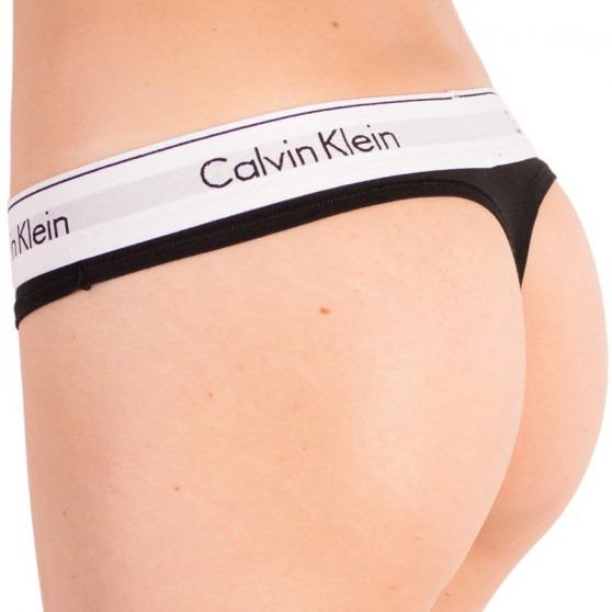 Dames string Calvin Klein zwart (QF5117E-001)