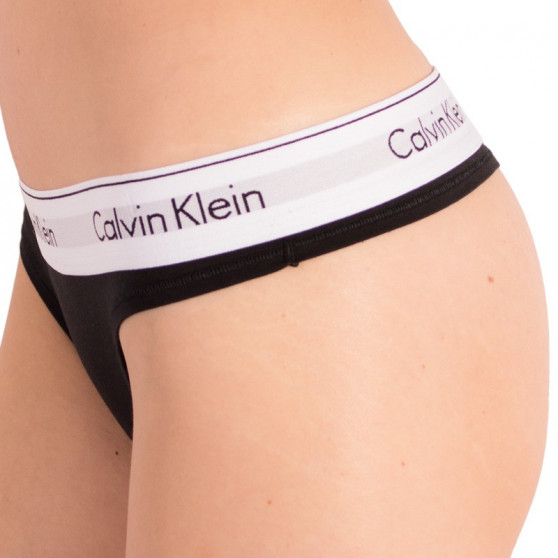 Dames string Calvin Klein zwart (QF5117E-001)