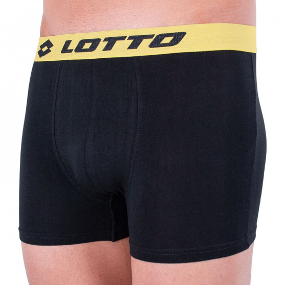 Herenboxershort Lotto zwart en geel (30.51.02.18d)