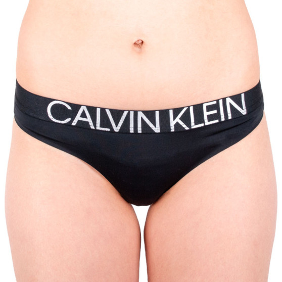 Dames string Calvin Klein zwart (QF5184E-001)