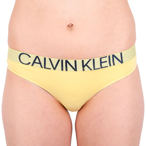 Dames String Calvin Klein geel (QF5184E-HZY)