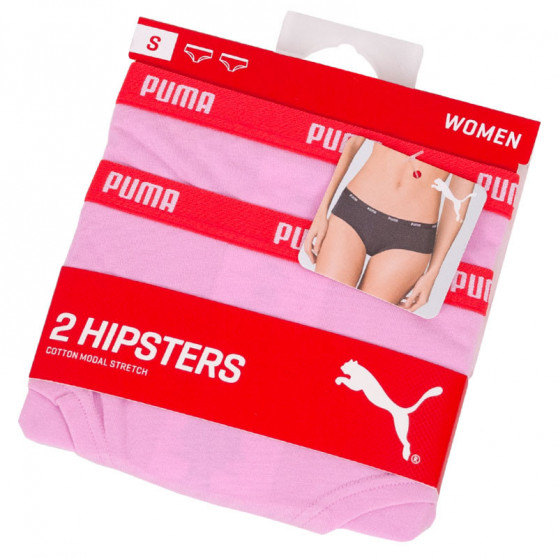 2PACK Dames slip Puma roze (573009001 424)