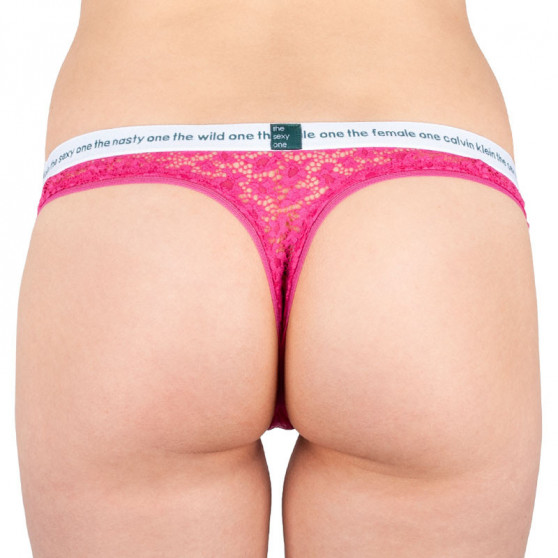 Dames string Calvin Klein roze (QF5200E-TZX)