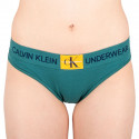Dames slip Calvin Klein groen (QF4921E-ZAY)