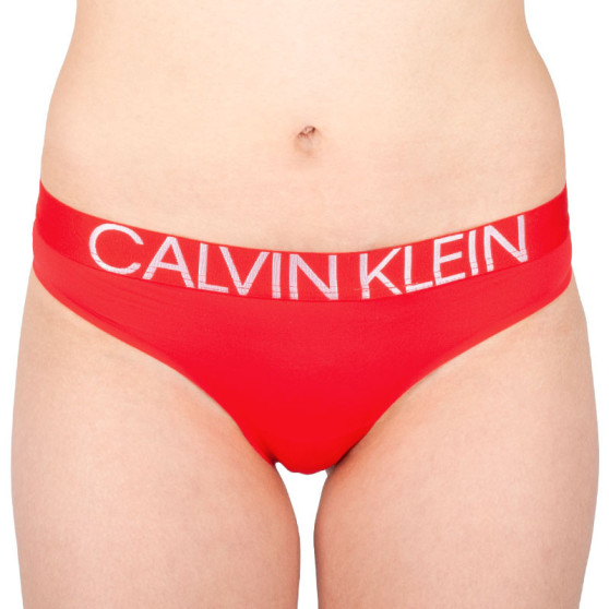 Dames string Calvin Klein rood (QF5184E-DFU)