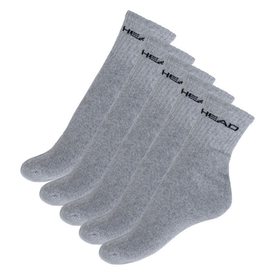 5PACK HEAD sokken grijs (781503001 400)