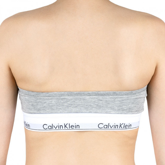 Damesbeha Calvin Klein bandeau grijs (QF5295E-020)