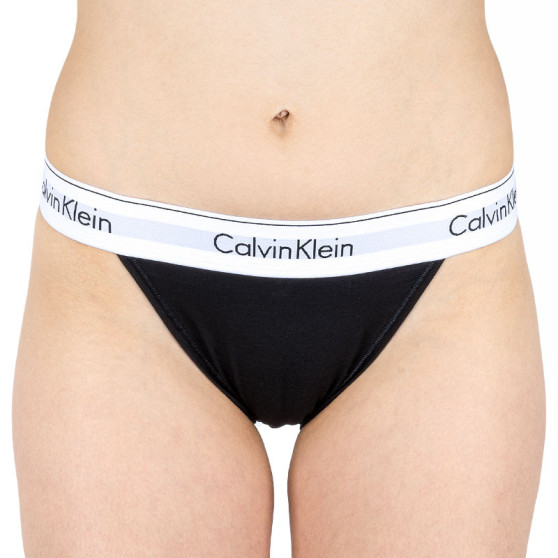 Dames slip Calvin Klein zwart (QF4977A-001)