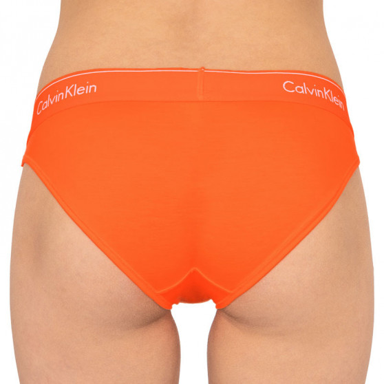 Dames slip Calvin Klein oranje (QF1671E-6TQ)