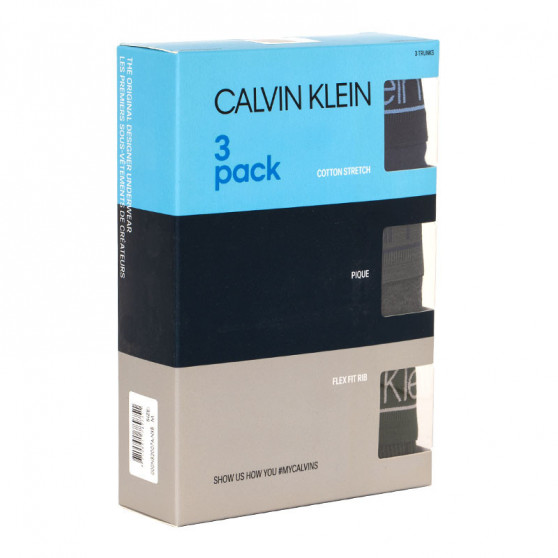 3PACK herenboxershort Calvin Klein veelkleurig (NB2007A-NXB)