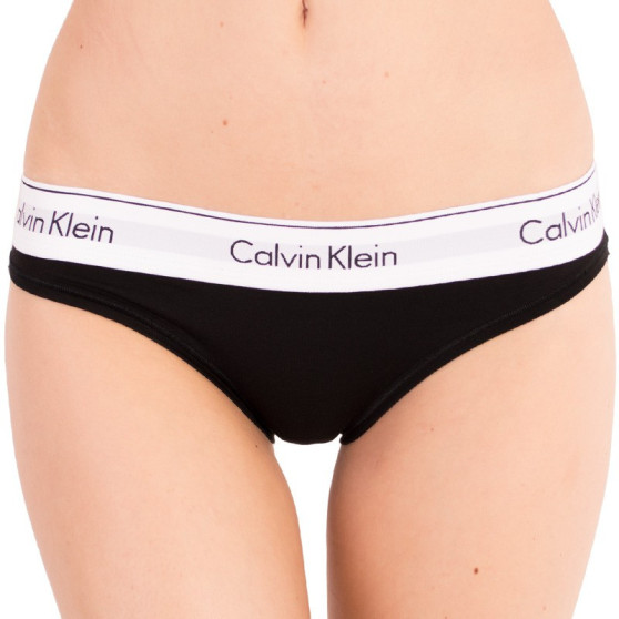 Damesslip Calvin Klein oversized zwart (QF5118E-001)