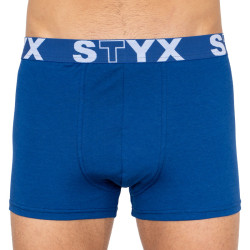Herenboxershort Styx sport elastisch oversized donkerblauw (R968)