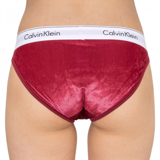 Dames slip Calvin Klein bordeaux (QF5513E-2XV)