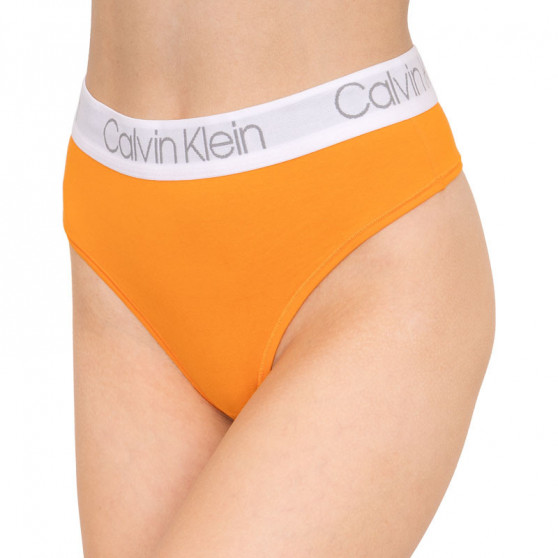 3PACK dames string Calvin Klein veelkleurig (QD3757E-BTV)