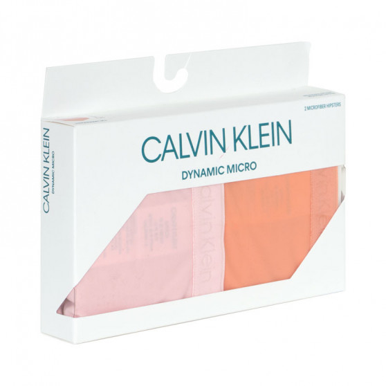 2PACK Dames slip Calvin Klein veelkleurig (QD3696E-CDJ)