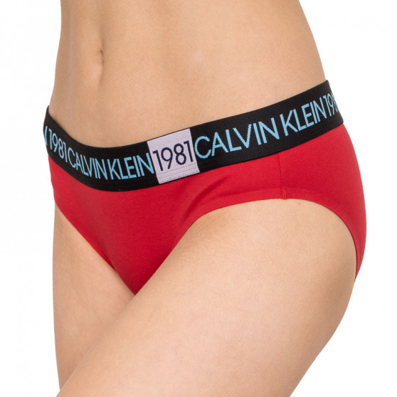 Dames slip Calvin Klein rood (QF5449E-3YQ)