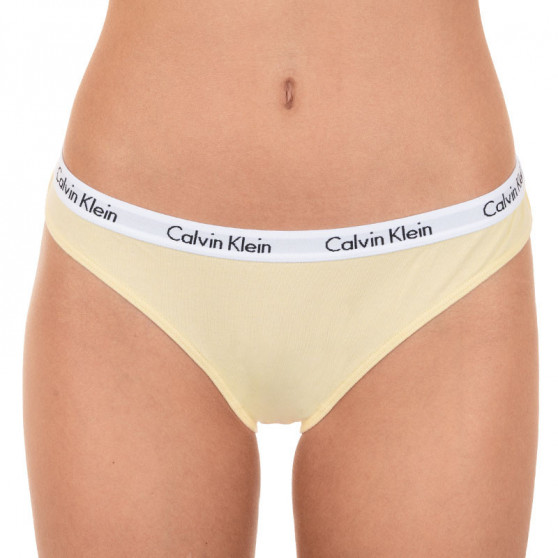 3PACK Dames slip Calvin Klein veelkleurig (QD3588E-OPB)