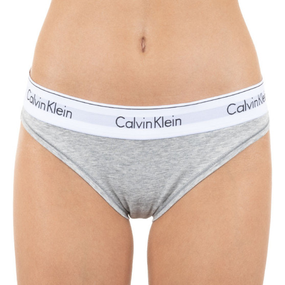 Dames slip Calvin Klein oversized grijs (QF5118E-020)