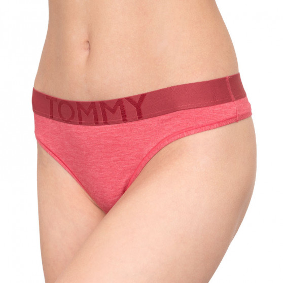 Dames string Tommy Hilfiger roze (UW0UW01060 601)