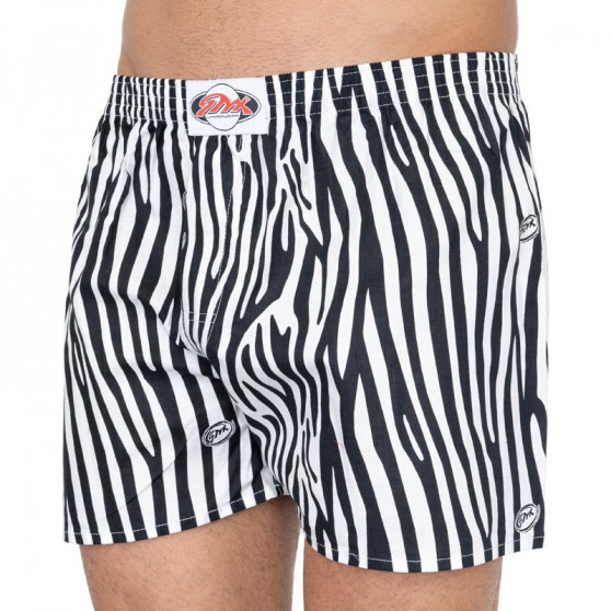 Herenboxershort Styx art classic rubber zwart zebra (A650)