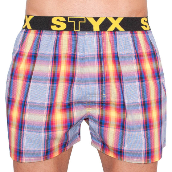 Herenboxershort Styx sport elastisch meerkleurig (B629)