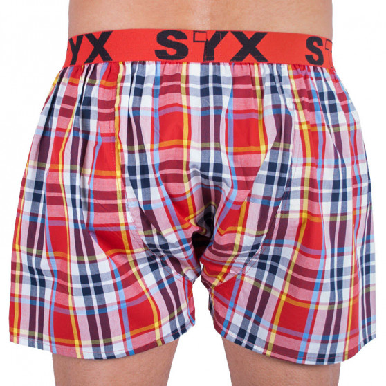 Herenboxershort Styx sport elastisch meerkleurig (B639)