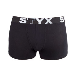 Kinderboxershort Styx sport elastisch zwart (GJ960)