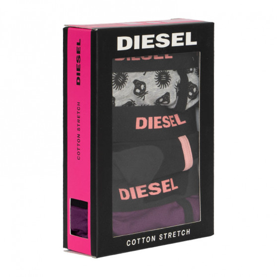 3PACK Damesslip Diesel veelkleurig (00SQZS-0TAYI-E5069)