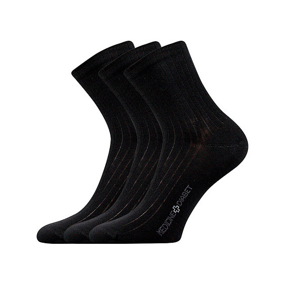 3PACK sokken Lonka zwart (Demedik)